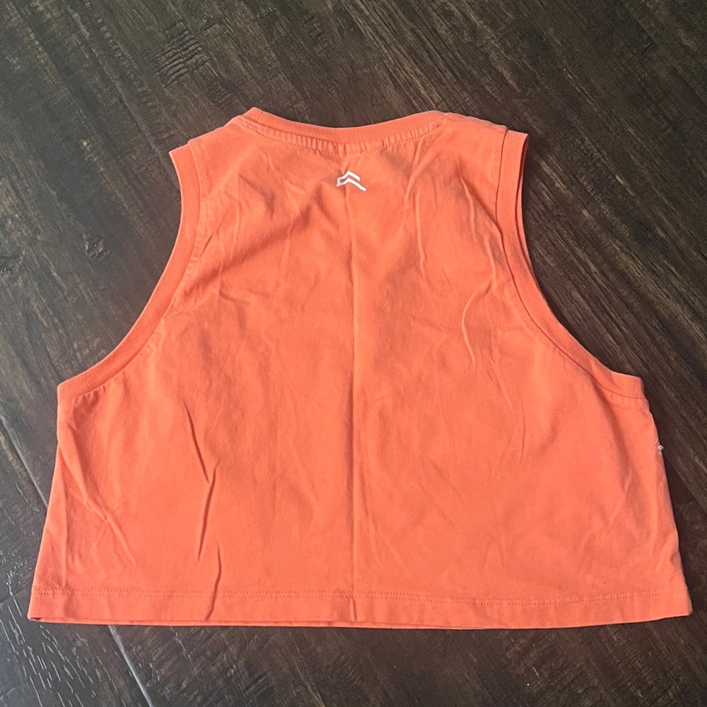 Oner Active Graphic Jersey Tank Peach Blossom Orange Size Small - Picture 4 of 4